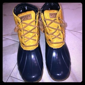 Sperry boots! Worn once!